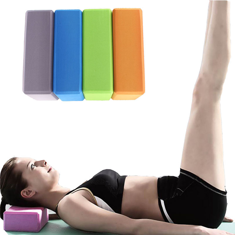 1PC EVA Yoga Block Brick Sports Exercise Fitness Gym Workout Stretching Foam Brick Stretching Exercise Tool Brique de yoga#20