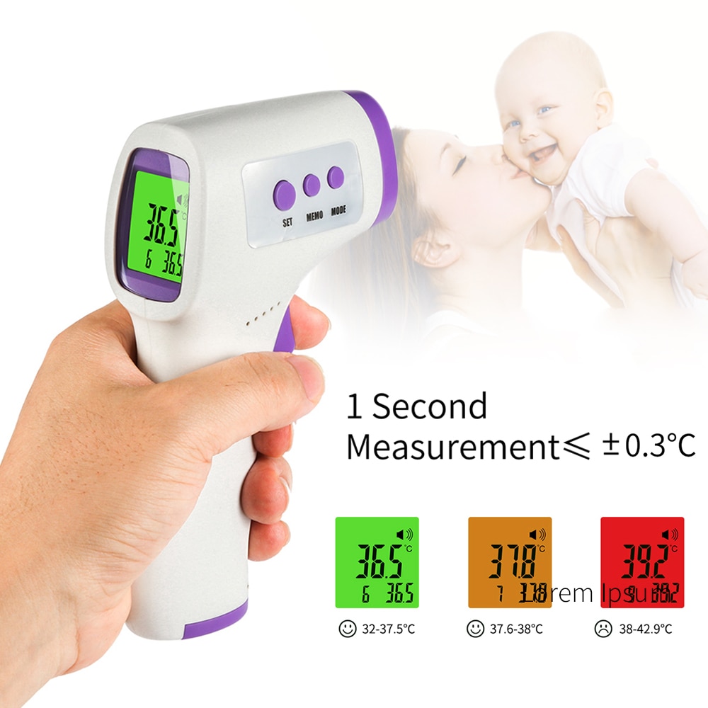 Termometro Infrarojo Digital Termometro Laser Non-contact Infrared Temperature Infrared Ir Tempera Fast Delivery Dropshipping