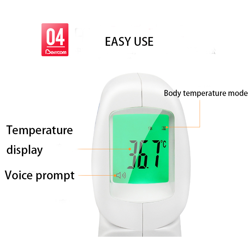 Muti-fuction Baby/Adult Digital Termomete Infrared Forehead Body Thermometer Gun Non-contact Temperature Measurement Device