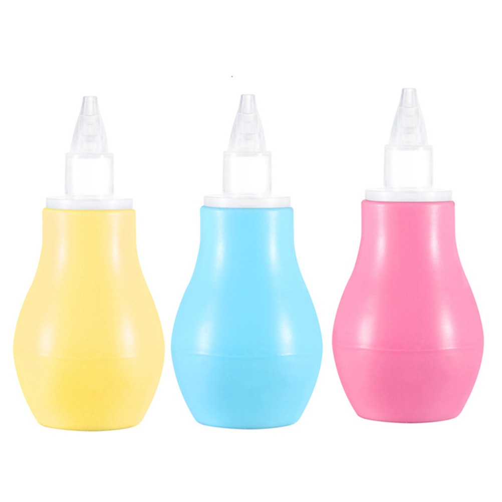Portable Manual Silicone Baby Toddler Nasal Aspirator Nose Mucus Cleaner Snot Sucker Pump Nose Cleaning Tool Safe Non-Toxic #30