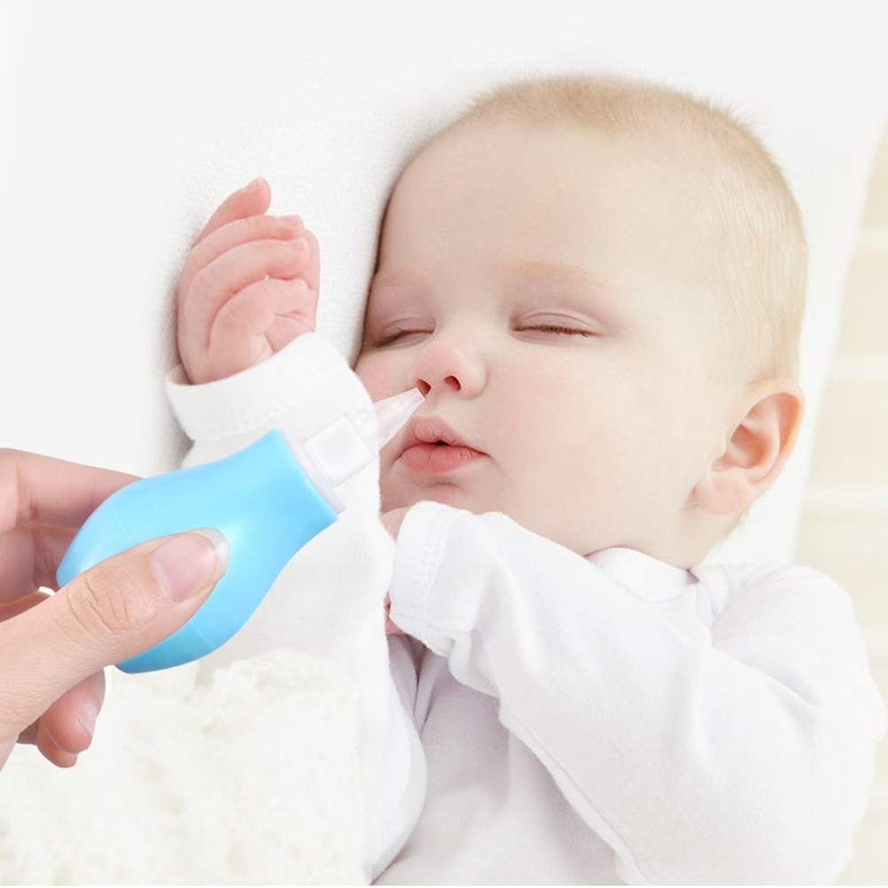 Portable Manual Silicone Baby Toddler Nasal Aspirator Nose Mucus Cleaner Snot Sucker Pump Nose Cleaning Tool Safe Non-Toxic #30