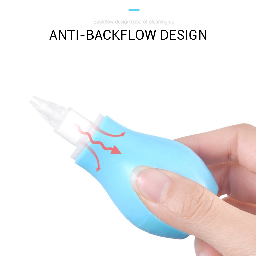 Portable Manual Silicone Baby Toddler Nasal Aspirator Nose Mucus Cleaner Snot Sucker Pump Nose Cleaning Tool Safe Non-Toxic #30