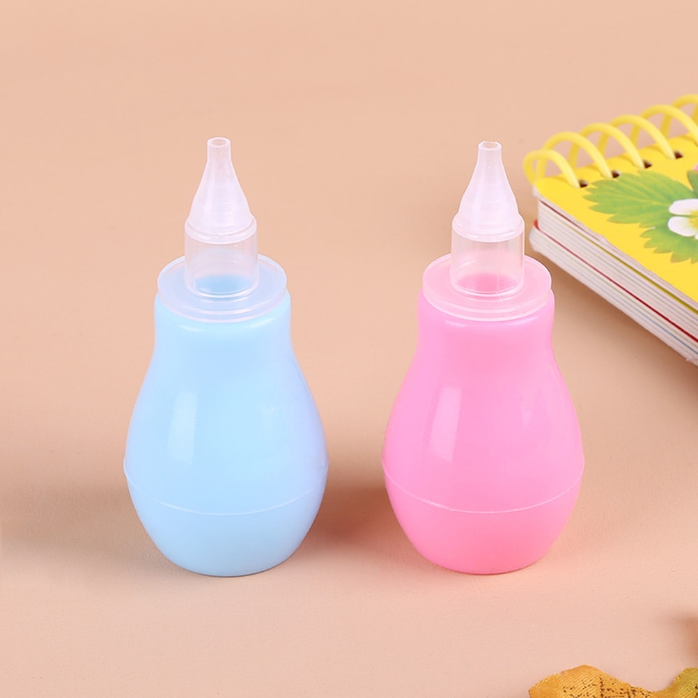 Portable Manual Silicone Baby Toddler Nasal Aspirator Nose Mucus Cleaner Snot Sucker Pump Nose Cleaning Tool Safe Non-Toxic #30