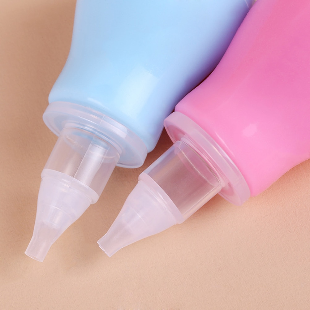 Portable Manual Silicone Baby Toddler Nasal Aspirator Nose Mucus Cleaner Snot Sucker Pump Nose Cleaning Tool Safe Non-Toxic #30