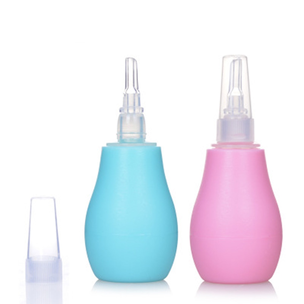 Portable Manual Silicone Baby Toddler Nasal Aspirator Nose Mucus Cleaner Snot Sucker Pump Nose Cleaning Tool Safe Non-Toxic #30