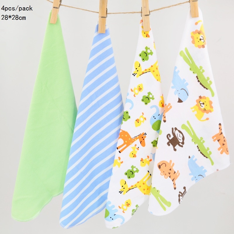 100% Cotton Newborn Baby Towels Saliva Towel Nursing Towel Baby Boys Girls Bebe Toalha Washcloth Handkerchief Dropshipping KF011