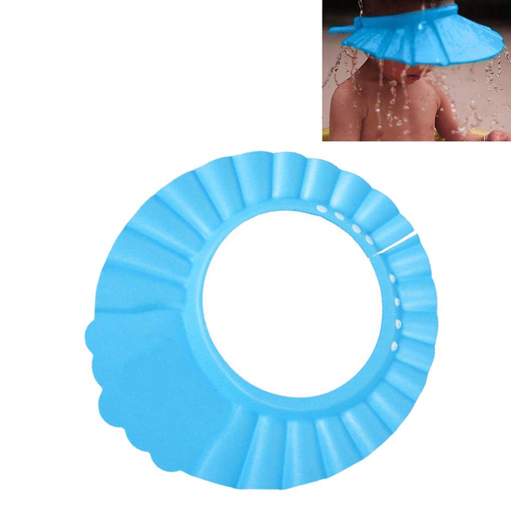 Baby Kids Cap Baby Shower Cap Baby Bath Cap Shower Hat Bath Visor Kids Bath  Bath Wash Hair Shield Hat Cap Protect Eyes Hair