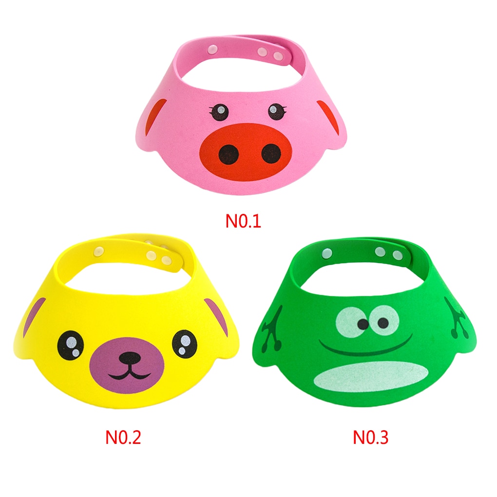 Baby Kids Cap Baby Shower Cap Baby Bath Cap Shower Hat Bath Visor Kids Bath  Bath Wash Hair Shield Hat Cap Protect Eyes Hair