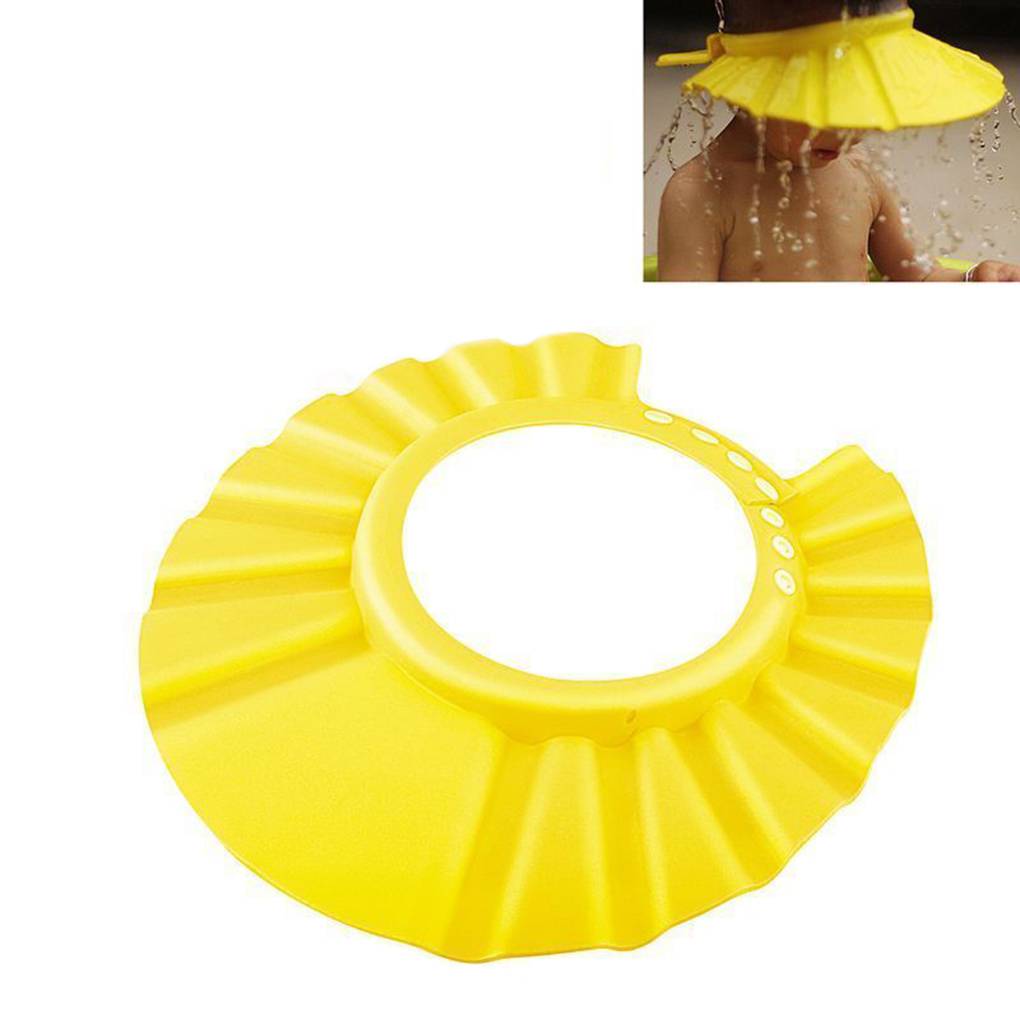 Baby Kids Cap Baby Shower Cap Baby Bath Cap Shower Hat Bath Visor Kids Bath  Bath Wash Hair Shield Hat Cap Protect Eyes Hair