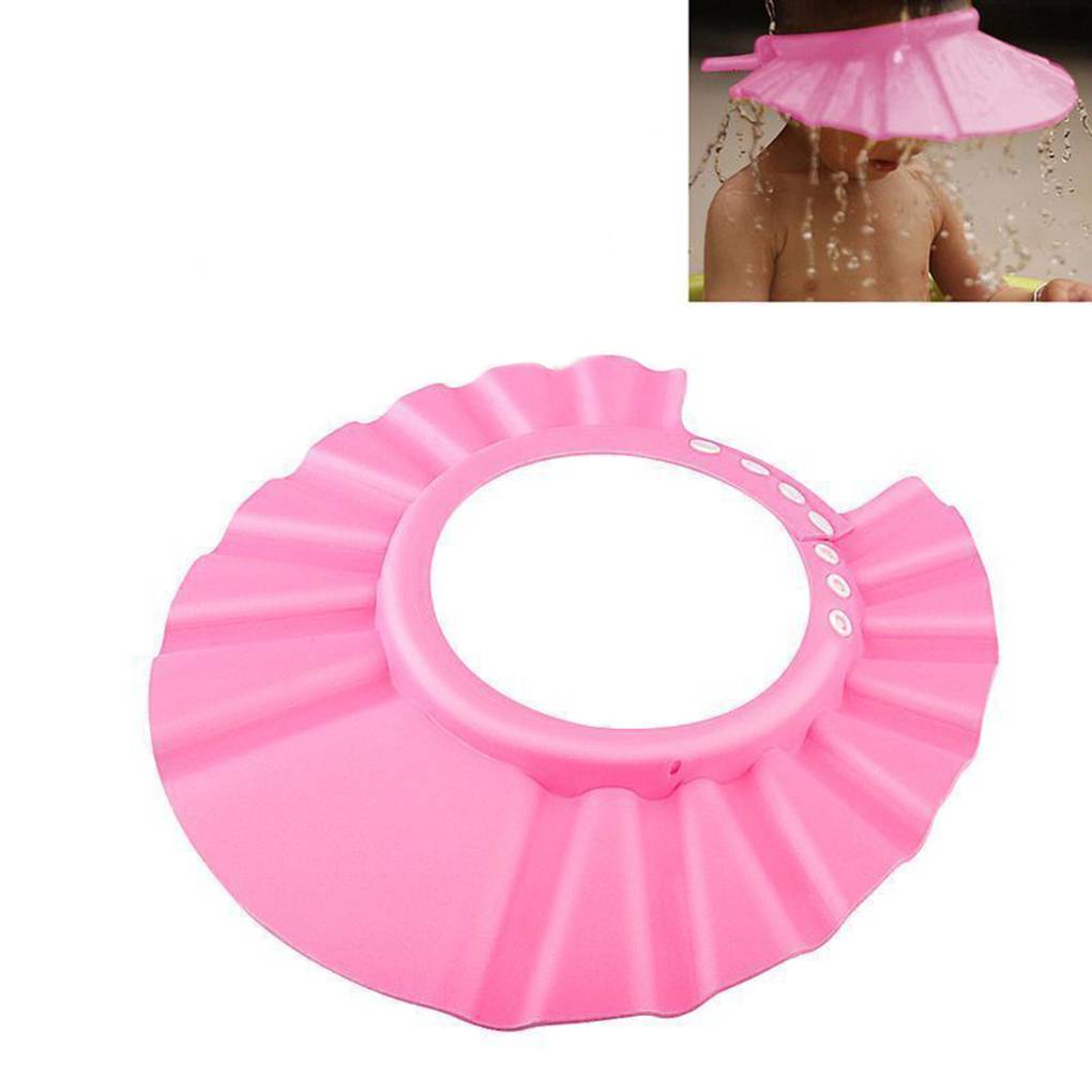 Baby Kids Cap Baby Shower Cap Baby Bath Cap Shower Hat Bath Visor Kids Bath  Bath Wash Hair Shield Hat Cap Protect Eyes Hair