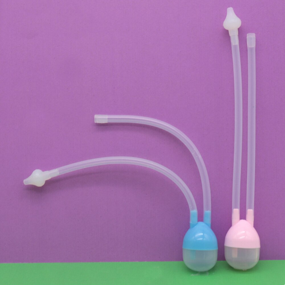 Baby Vacuum Suction Nasal Aspirator Silicone Wash Your Nose Care Baby Nose Nasal Inhaler Infant Preventing Backflow Aspirator