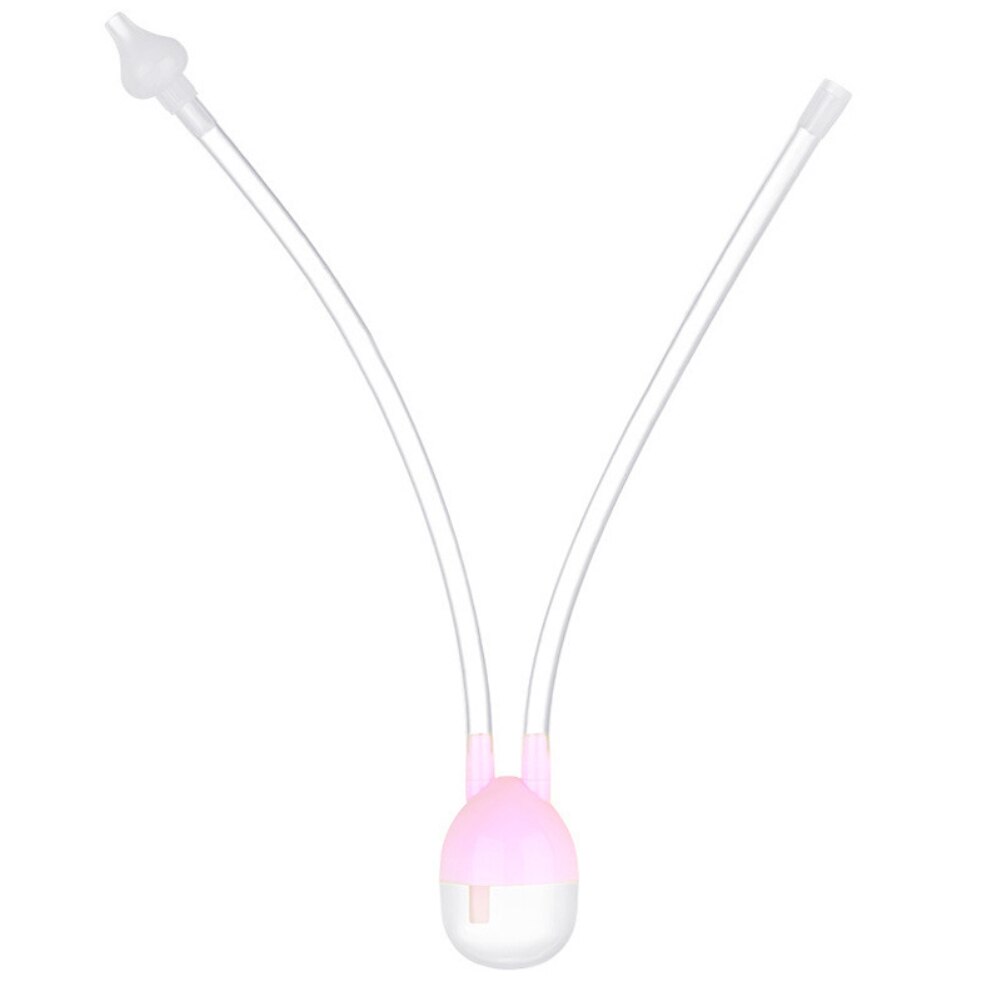 Baby Vacuum Suction Nasal Aspirator Silicone Wash Your Nose Care Baby Nose Nasal Inhaler Infant Preventing Backflow Aspirator