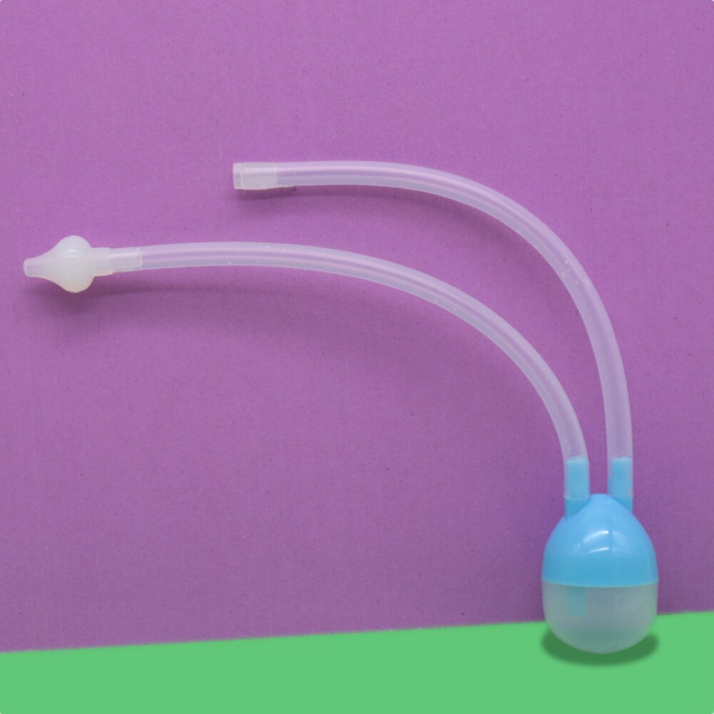 Baby Vacuum Suction Nasal Aspirator Silicone Wash Your Nose Care Baby Nose Nasal Inhaler Infant Preventing Backflow Aspirator