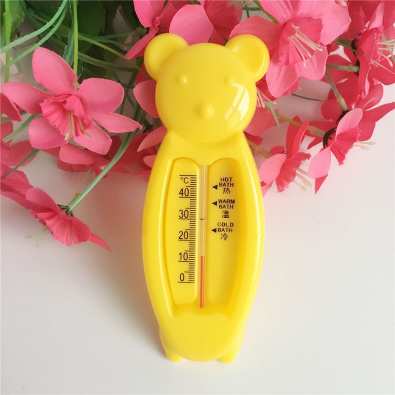 1 Pc Water Thermometer Cute Bear Baby Water Thermometer for Toddlers Newborn Babies Kids Bathing Baby Care Accessories Wholesale