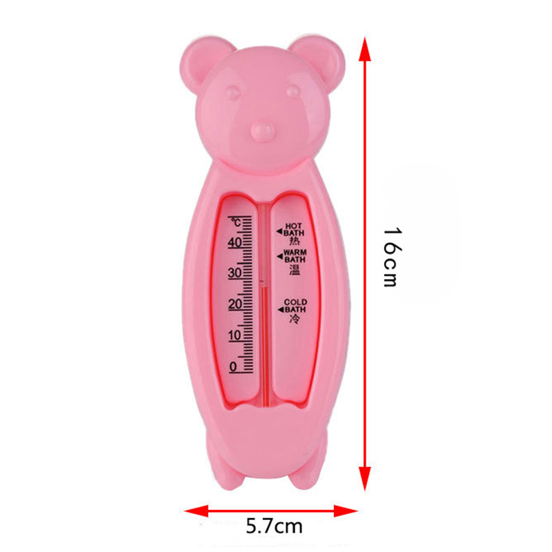 1 Pc Water Thermometer Cute Bear Baby Water Thermometer for Toddlers Newborn Babies Kids Bathing Baby Care Accessories Wholesale