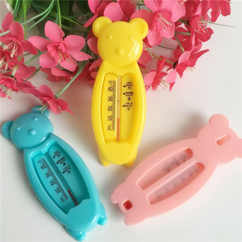 1 Pc Water Thermometer Cute Bear Baby Water Thermometer for Toddlers Newborn Babies Kids Bathing Baby Care Accessories Wholesale