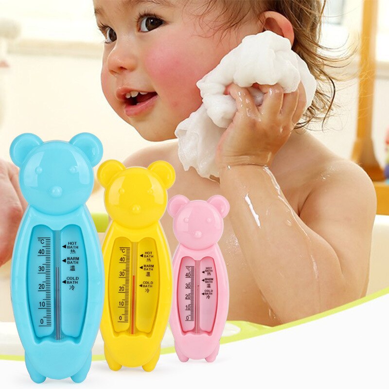 1 Pc Water Thermometer Cute Bear Baby Water Thermometer for Toddlers Newborn Babies Kids Bathing Baby Care Accessories Wholesale