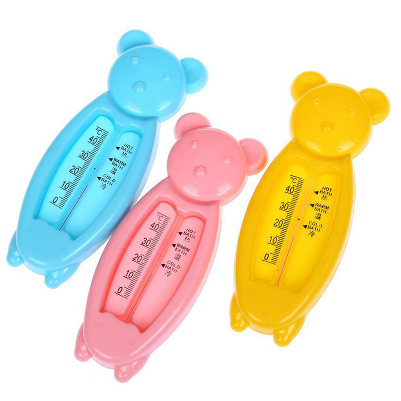 1 Pc Water Thermometer Cute Bear Baby Water Thermometer for Toddlers Newborn Babies Kids Bathing Baby Care Accessories Wholesale