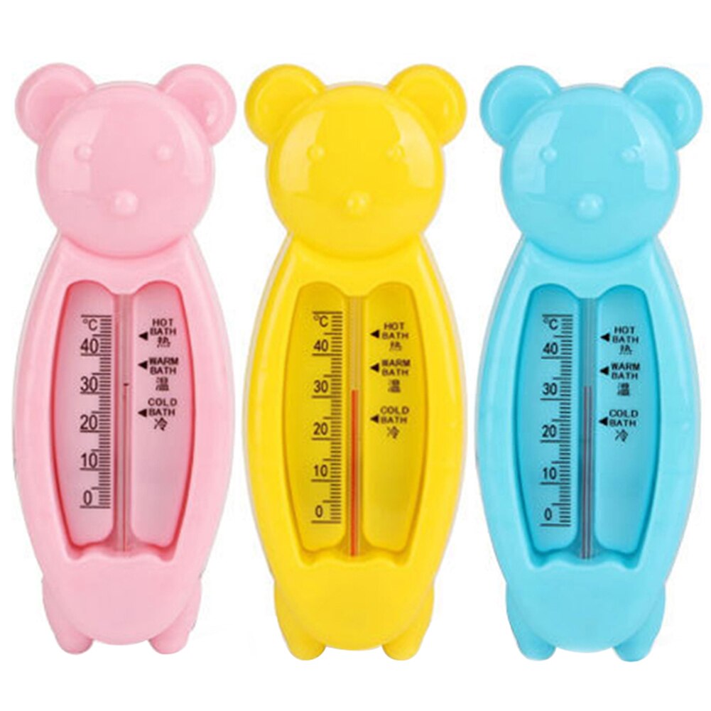 1 Pc Water Thermometer Cute Bear Baby Water Thermometer for Toddlers Newborn Babies Kids Bathing Baby Care Accessories Wholesale