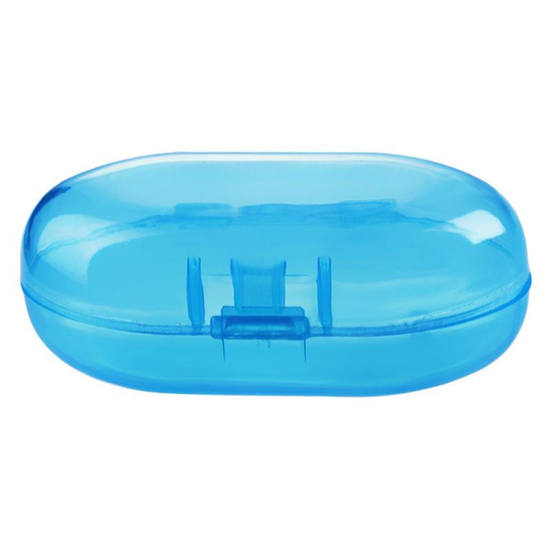 Portable Baby Finger Toothbrush Holder Storage Box Transparent Travel Child Finger Toothbrush Box Transparent Suit Baby 3 colors