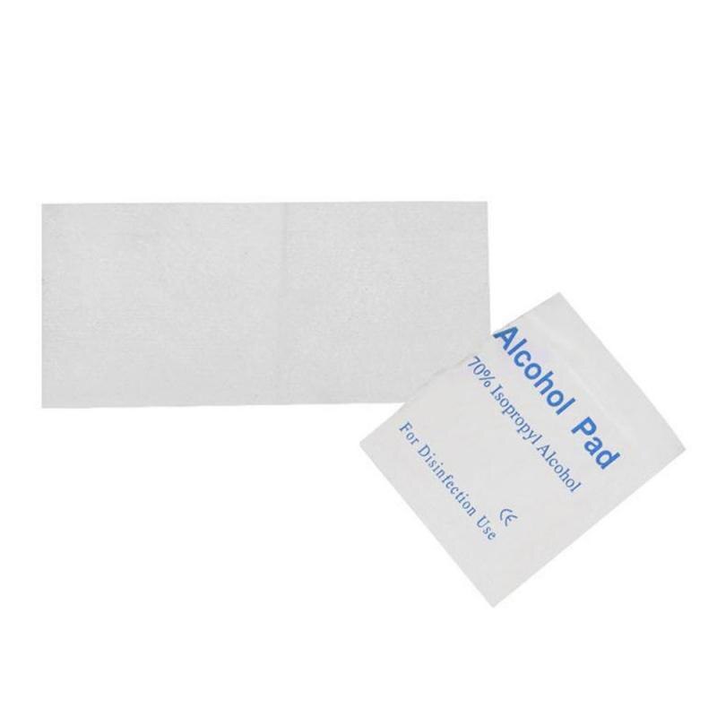 In Stock 100Pcs / Bag Alcohol Wipes Disposable Disinfection Alcohol Wipes Alcohol Disinfection Piece Baby Wet Wipes