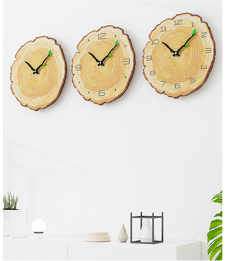 decorativ Vintage Wooden Clock Cafe Office Home Kitchen Wall Decor Silent Clock design Art Large Wall Clock Gift  home wallclock
