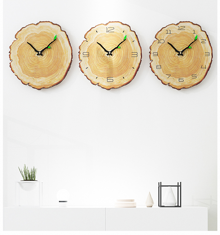 decorativ Vintage Wooden Clock Cafe Office Home Kitchen Wall Decor Silent Clock design Art Large Wall Clock Gift  home wallclock