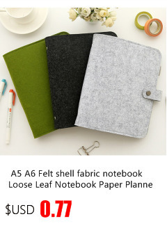 A5 A6 Bullet Journal Inner Pages Notebook Planner Filler Papers Line Blank Grid Diary Notebook Stationery School Supplies