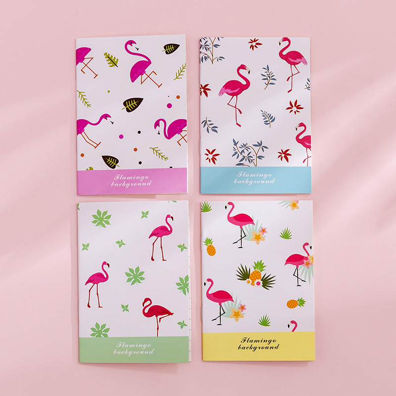 1 Pcs Portable Flamingo Fruit Notebook Cactus Notebook Cute Diary Day Planner Kawaii Journal Stationery Gift School Supplies