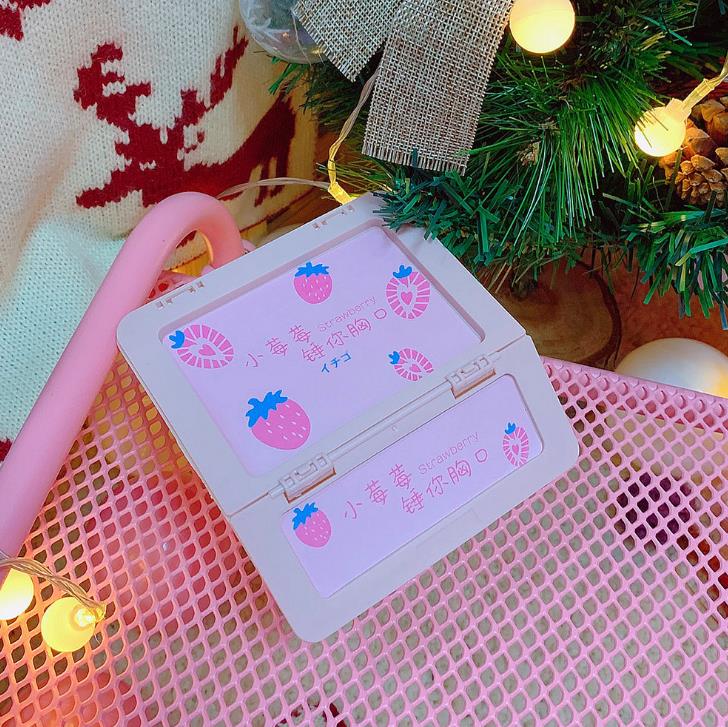 1 Pcs Kawaii Pink Panther Leaves Keyboard Wings Star Square Desk Organizer Storage Box Jewelry Plastic Case Stationery Holders