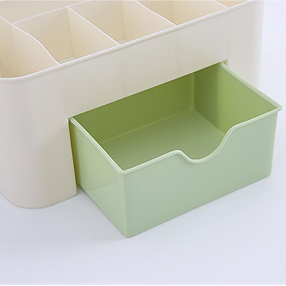 Office Desk Organizer Drawer Multi-functional Plastic 6 Grid Cosmetics Jewelry Storage Box Case Desktop Stationery Container