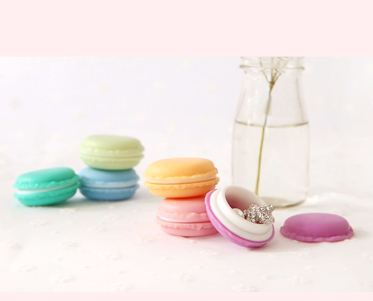 6 pcs/Lot Mini clips dispenser Macaron storage box Candy organizer for eraser zakka Gift Stationery Office school supplies 5028