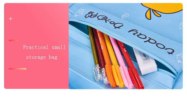 2020 Pencil Bag Document Bag Stationery Thicken Organizer Folder School Office Portfolio Portable Zipper File Pocket