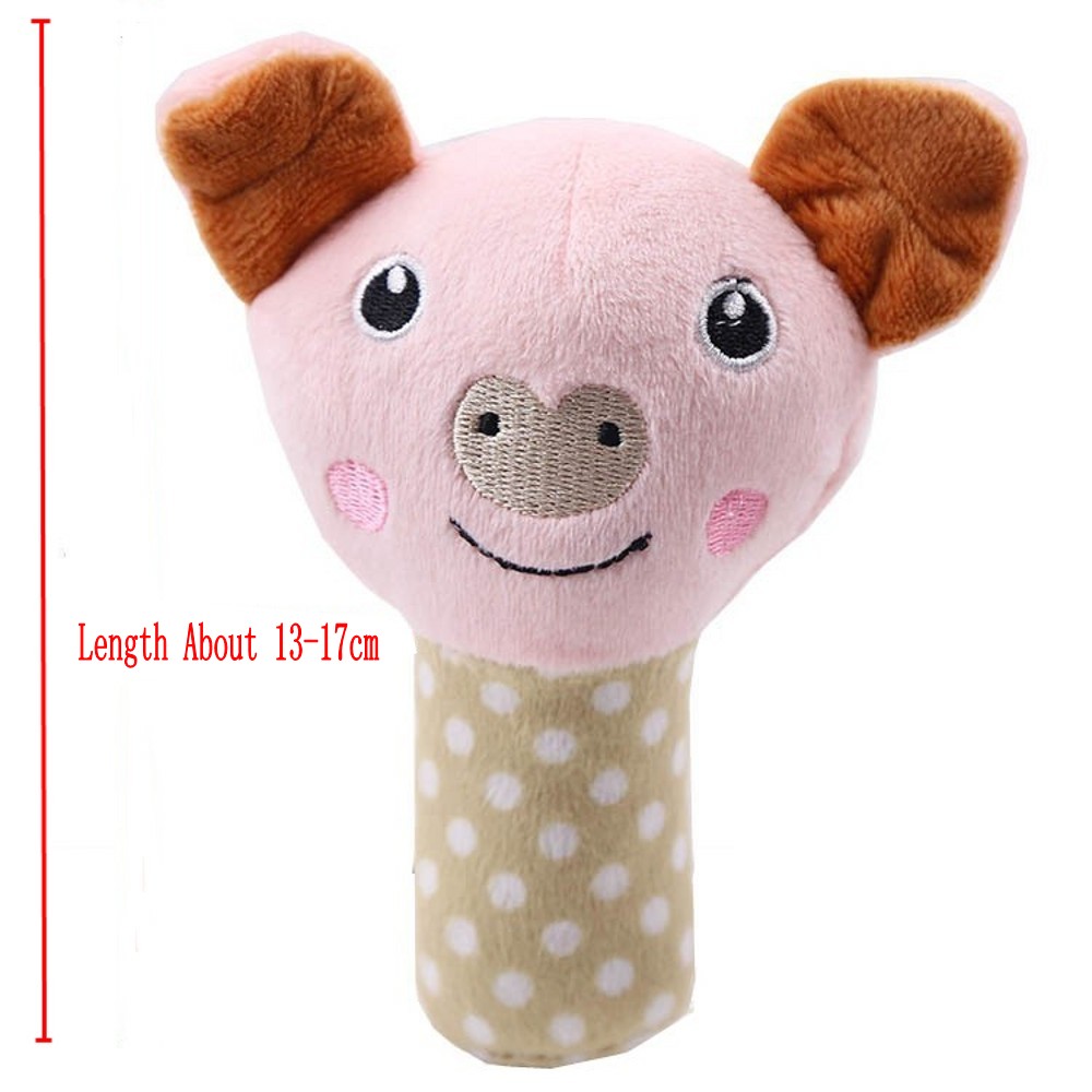 XXL Dog Toy Chew Pet Toys Squeaks Sound Plush Pink Pig Toy Interactive Puppy Entertained Funny Gadgets Dog Toys For Small Dogs