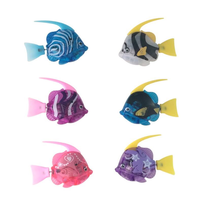 Bath Toys Attractive Swimming Fish Activated In Water Magical Electronic Fun Funny Gadgets Interesting  Gift for Kids