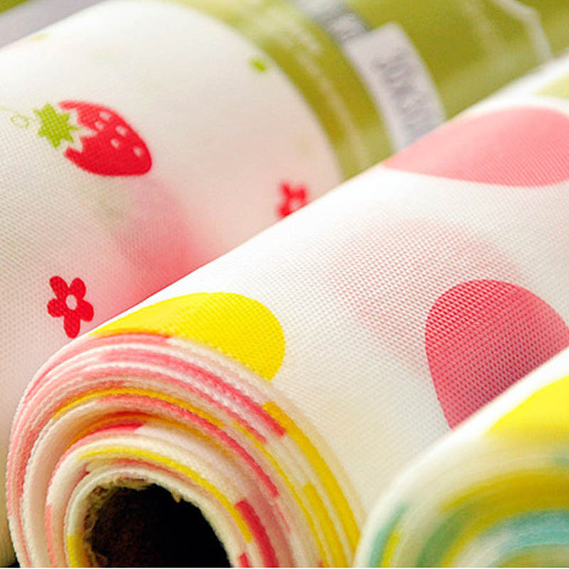 1 Roll  Kitchen Table Drawer Shelf Liner Contact Paper Waterproof Mat Pad PET Anti-oil mat able Desk Decoration Kitchen Gadgets