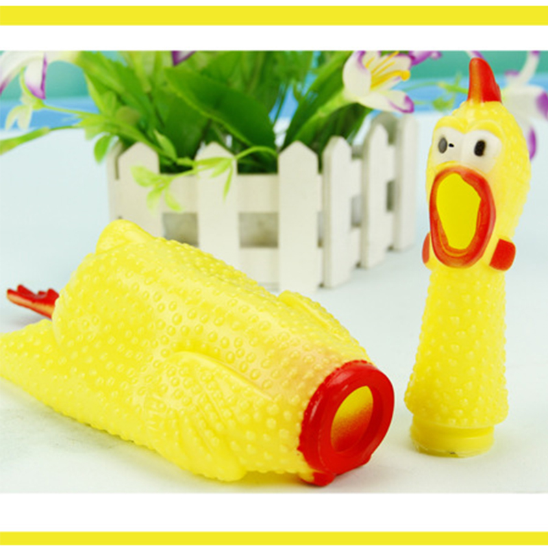 Pet Toy Product Dog Toy Screaming Chicken Squeeze Sound Toy  Shrilling Decompression Tool Funny Gadgets Interesting toy