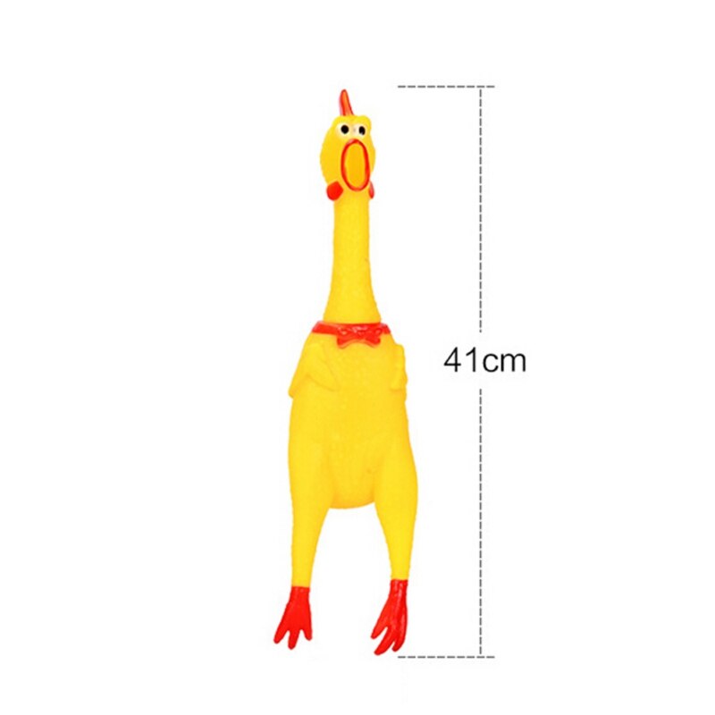 30cm  New7cm 40cm Screaming Chicken Squeeze Sound Toy Pets Toy Product Dog Toys Shrilling Decompression Tool Funny Gadgets 1