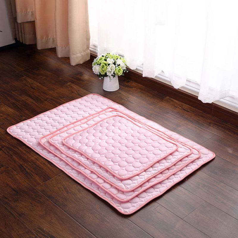 Hoomall Summer Cooling Mats Blanket Ice Pet Dog Bed Sofa Portable Tour Camping Yoga Sleeping Mats For Dogs Cats Pet Gadgets