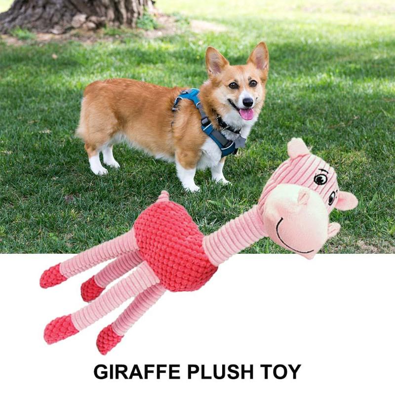 1pc Plush Pet Squeaky Chew Interactive for Dog Cat Sound Toys Pets Supplies Necessary Household Pet Decompression Gadgets