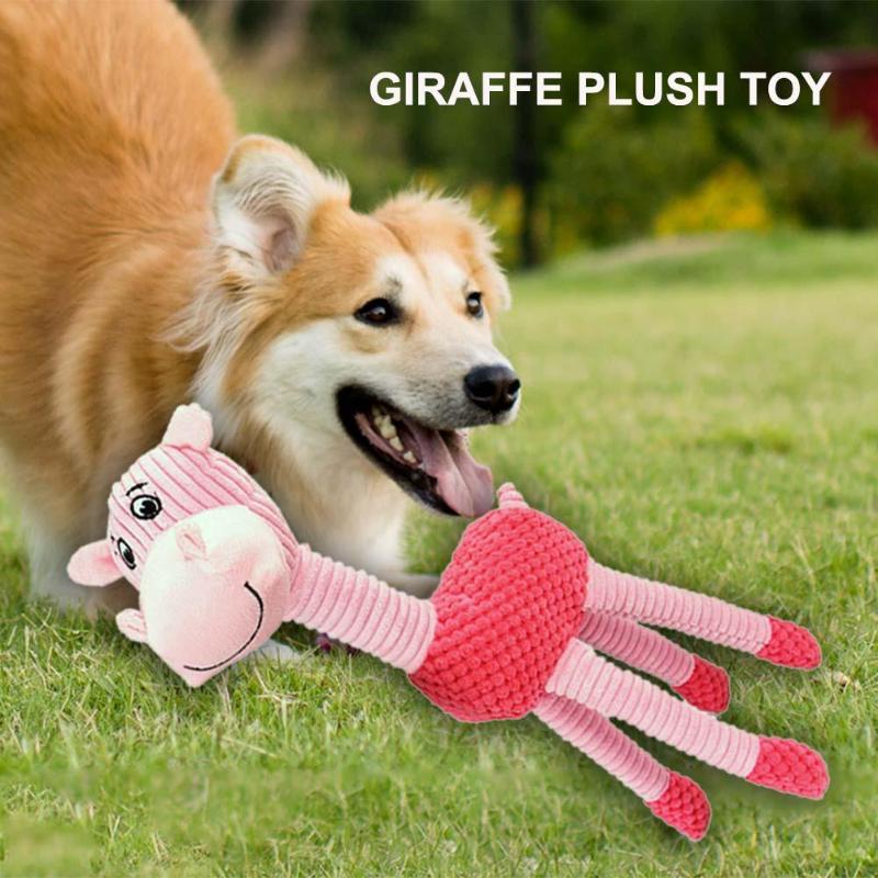 1pc Plush Pet Squeaky Chew Interactive for Dog Cat Sound Toys Pets Supplies Necessary Household Pet Decompression Gadgets