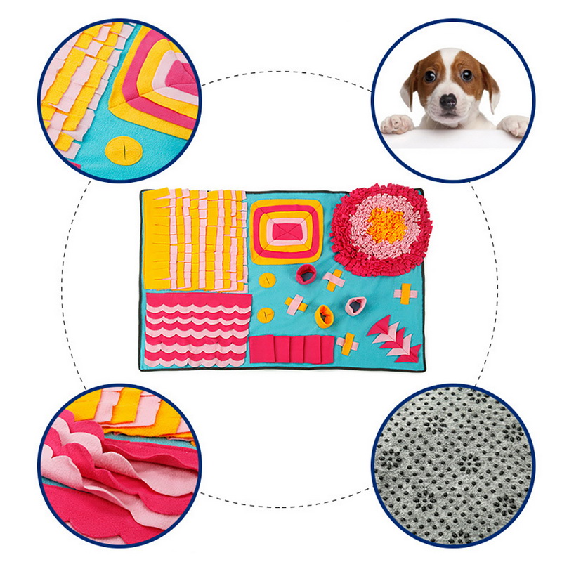 Hoomall Training Blanket Sniffing Blanket Chewing Biting Mats Pet Gadgets Soft Pet Dog Mats Nose Training Dog Beds Sofa Pads