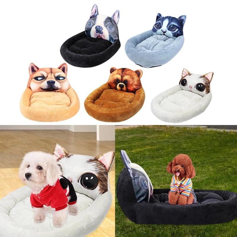 Dog Cat Sofa Big Blanket Cushion Comfortable Basket Supply Animal Cartoon Shaped Pet Bed Mat Necessary Household Pets Gadgets