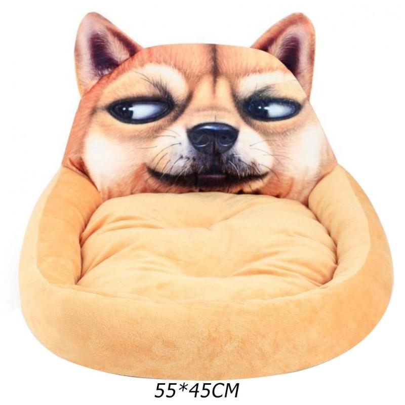 Dog Cat Sofa Big Blanket Cushion Comfortable Basket Supply Animal Cartoon Shaped Pet Bed Mat Necessary Household Pets Gadgets