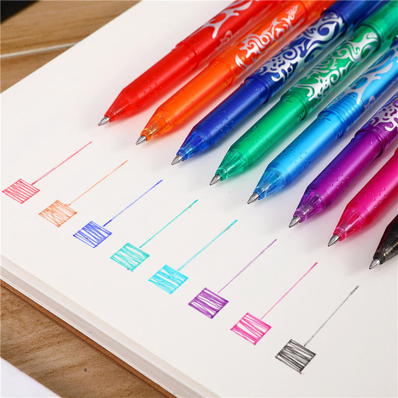 2019 New Color Erasable Gel Pen Twinkle Magical Fashion School Office Writing Supplies Student Stationery