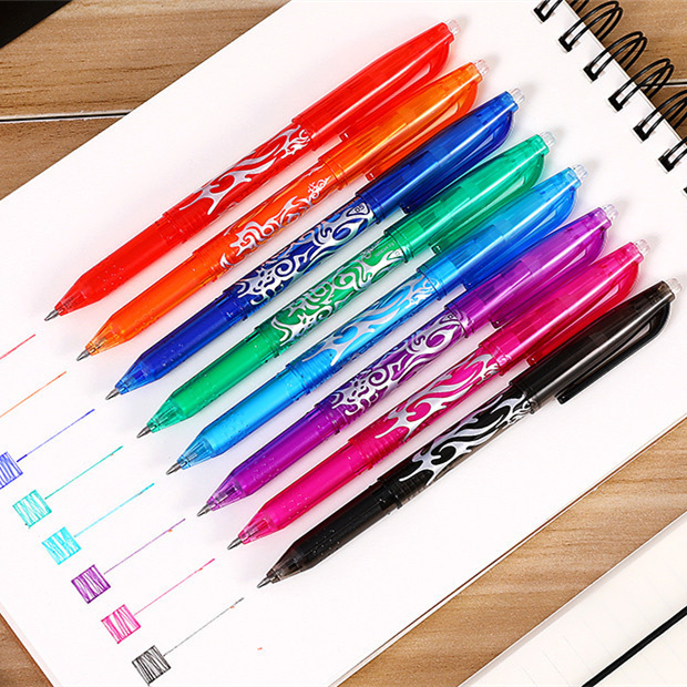 2019 New Color Erasable Gel Pen Twinkle Magical Fashion School Office Writing Supplies Student Stationery
