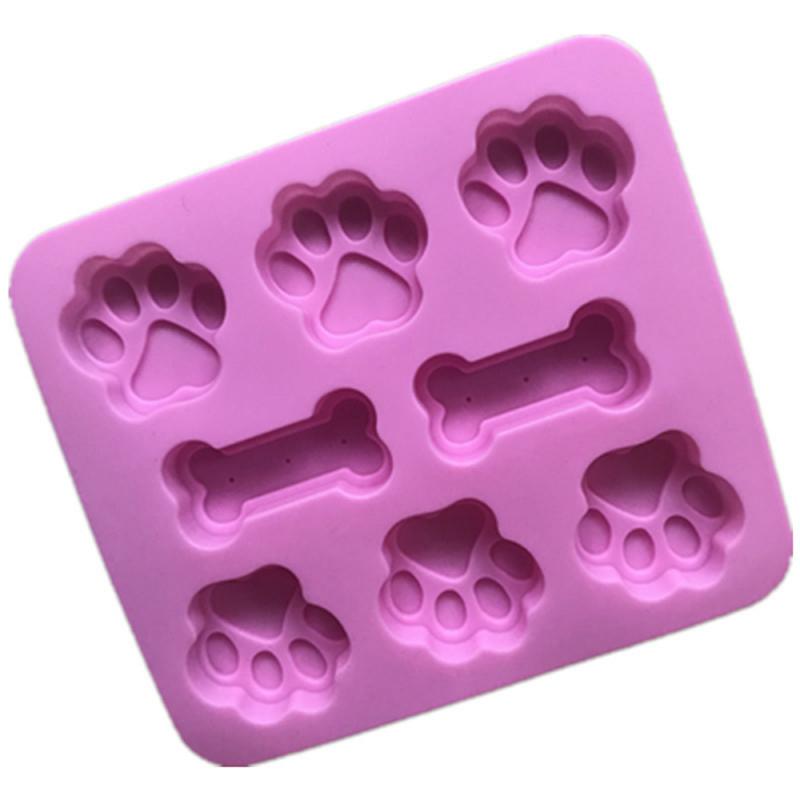 Creative Dog Bone Baking Mold Food Grade Silicone Material Mould Baking Tools Food Grade Kitchen Tool Kitchen Gadgets Hot Sale