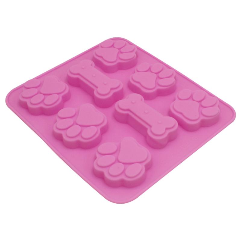 Creative Dog Bone Baking Mold Food Grade Silicone Material Mould Baking Tools Food Grade Kitchen Tool Kitchen Gadgets Hot Sale