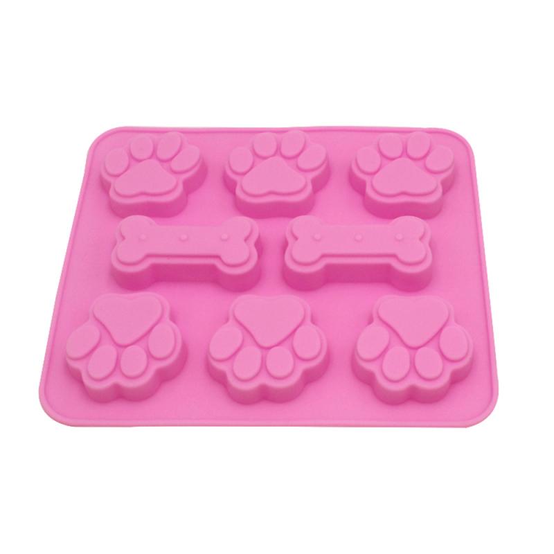 Creative Dog Bone Baking Mold Food Grade Silicone Material Mould Baking Tools Food Grade Kitchen Tool Kitchen Gadgets Hot Sale