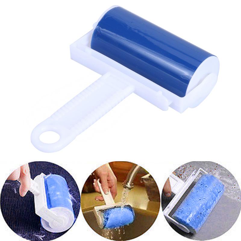 New Reusable Washable Roller Dust Cleaner Lint Sticking Roller for Clothes Pet Hair Cleaning Household Dust Wiper Tools Gadgets